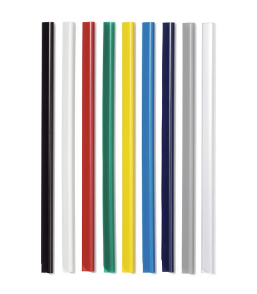 Násuvná lišta A4 6 mm, kapacita 60 listů, modrá, 1 ks