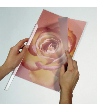 Desky pro násuvné spínací hřbety - A4, modré, 50 ks