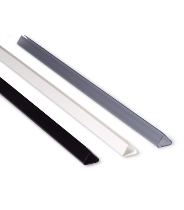 Násuvný spínací hřbet Durable A4 - kapacita až 90 listů, černý, 1 ks