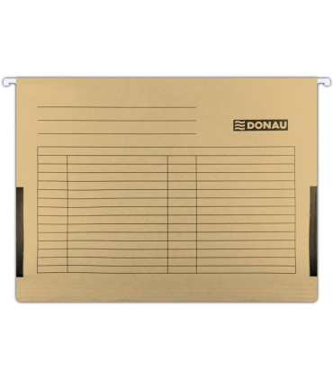 Závěsné desky Donau s bočnicemi - hnědé, 5 ks