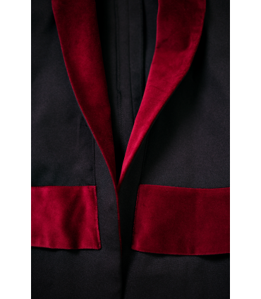 Talár pro státní zástupce černá - červená, muž