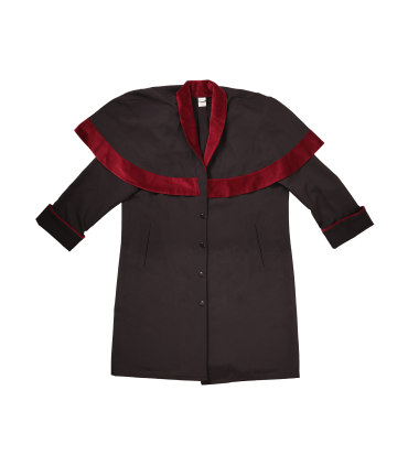 Talár pro státní zástupce černá - červená, muž