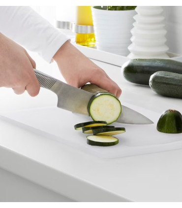 Kuchyňské prkénko, bílá, 34x24 cm