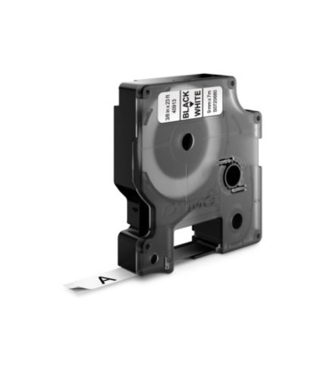 Páska Dymo D1 šířka - 9 mm, návin 7 m, černé písmo / bílá