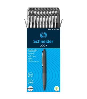 Kuličkové pero Schneider Loox - antracitové, černá náplň