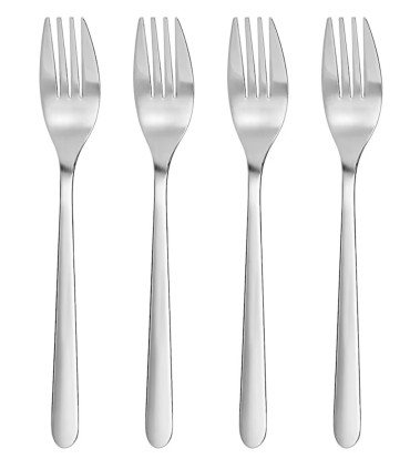 Vidlička, nerezavějící ocel 19 cm, 4 ks