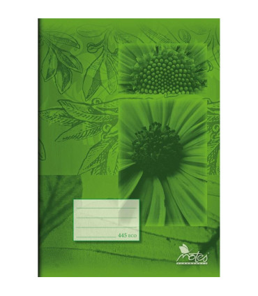 Sešit recyklovaný č. 445 - A4, 40 listů, čtverečkovaný