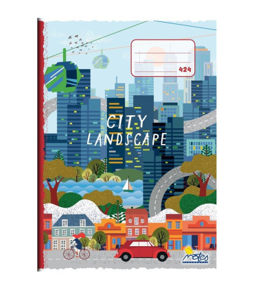 Školní sešit č. 624 - A6, 20 listů, linkovaný