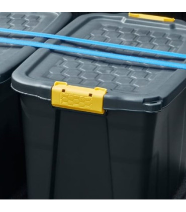 Plastová krabice Strata Heavy Duty - černá 60 l