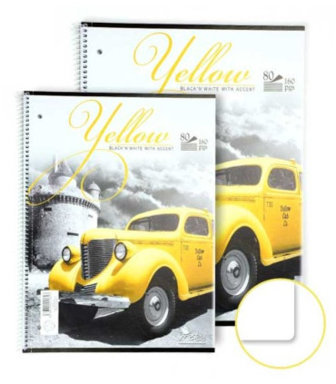 Blok se spirálou A4, 80 listů, čistý