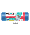 Pytle na odpadky ViGO - 60 l, modré, 28 mic, 10 ks