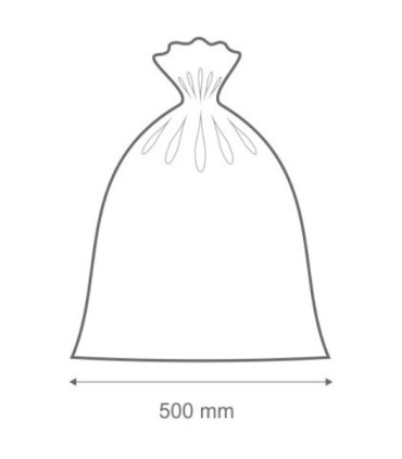 Pytle na odpadky viGO - zatahovací, 35 l, 25 mic, 20 ks