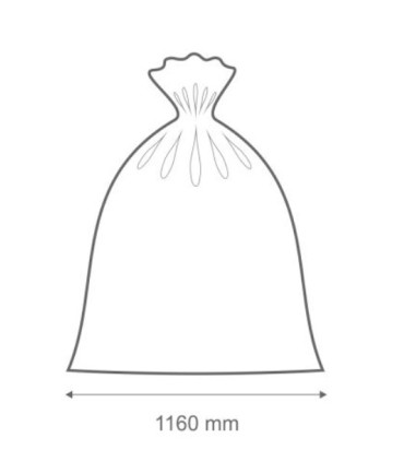Pytle na odpadky - 240 l, 48 mic, 10 ks