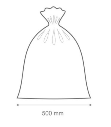 Pytle na odpadky viGO - černé, pevné 35l, LPDE,23 µm, 15 ks
