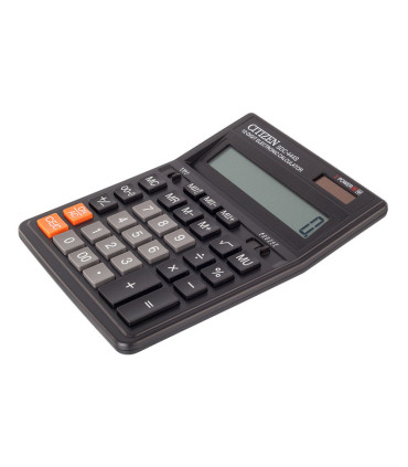 Velká stolní kalkulačka Citizen SDC-444S - 12-míst displej, černá