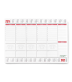 Plánovací kalendář a podložka na stůl - A2, 2024 - 2025