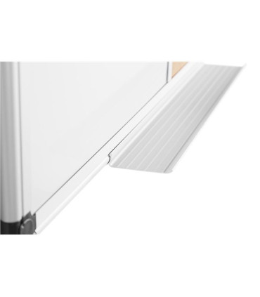 Kombinovaná tabule BI-OFFICE - 90 x 60 cm, hliníkový rám