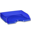 Robustní Zásuvka na šířku CepPro Happy - A4, plastová, modrá