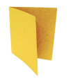 Prešpánové desky bez chlopní HIT Office - A4, žluté, 20 ks