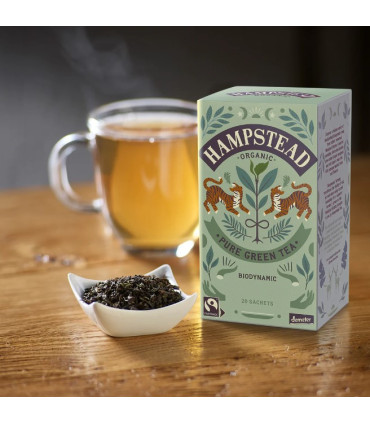 Zelený čaj Hampstead - bio, detokxikační, 20 ks