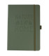 Zápisník DONAU Outdoor - A5, čtverečkovaný, olivový