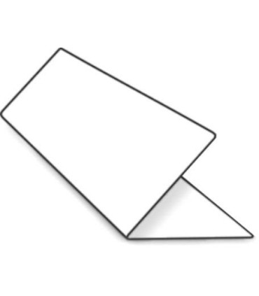 Skládané papírové ručníky Papernet - 2vrstvé, bílý recykl, 15x266 ks