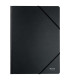 Kartonové desky s gumičkou Leitz RECYCLE - A4, ekologické, černé, 1 ks