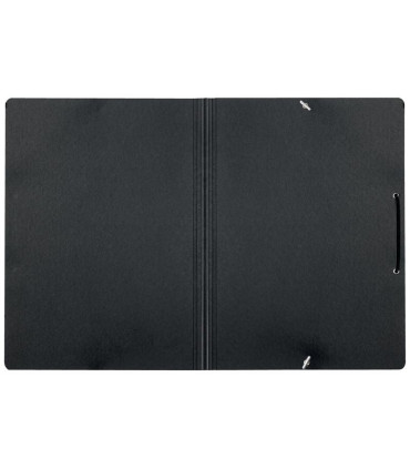 Kartonové desky s gumičkou Leitz RECYCLE - A4, ekologické, černé, 1 ks