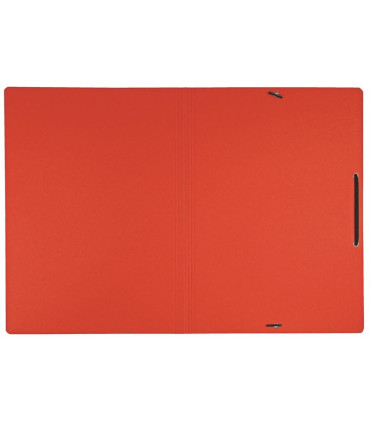 Kartonové desky s gumičkou Leitz RECYCLE - A4, ekologické, červené, 1 ks