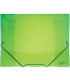 Desky s chlopněmi a gumičkou Opaline - A4, plastové, zelené, 1 ks
