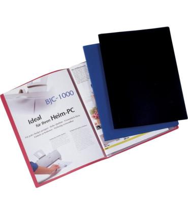 Katalogová kniha Q-Connect - A4, 40 kapes, černá