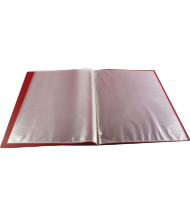 Katalogová kniha Q-Connect - A4, 40 kapes, černá