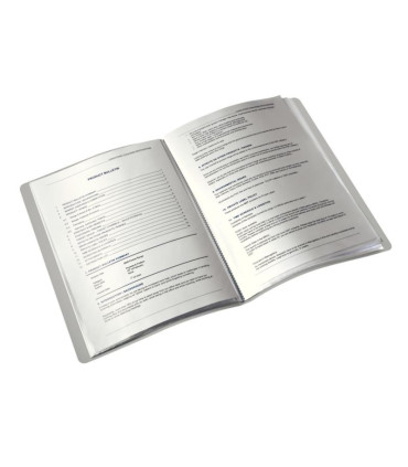 Katalogová kniha Leitz Style - A4, 20 kapes, arkticky bílá