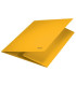 Papírové desky s chlopněmi Leitz RECYCLE - A4, ekologické, žluté, 1 ks