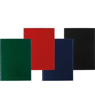 Uzavíratelné desky SPORO - A4, boční plastové kapsy, modré