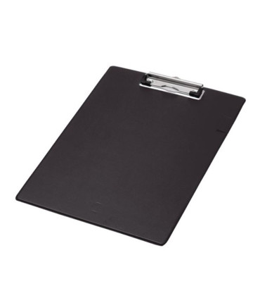 Psací podložka s klipem Q-Connect - A4, černá