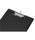 Psací podložka s klipem Q-Connect - A4, černá
