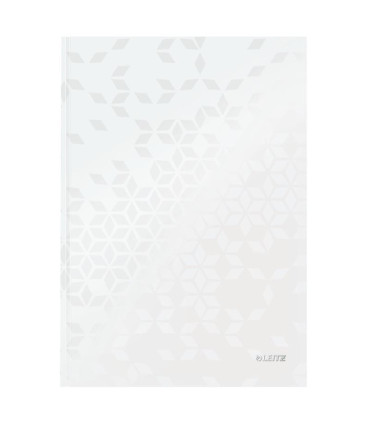 Zápisník Leitz WOW - A4, linka, bílý