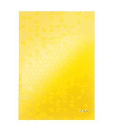 Zápisník Leitz WOW - A4, linka, žlutá