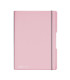 Blok Herlitz Flex A5 růžový, čtverečkovaný