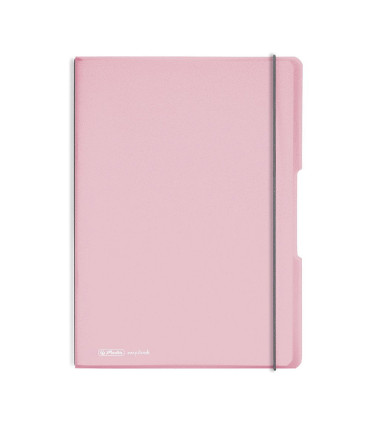 Blok Herlitz Flex A5 růžový, čtverečkovaný