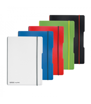 Blok Herlitz Flex A5 tyrkysový, čtverečkovaný