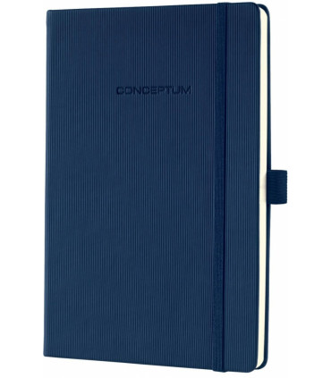 Záznamní kniha Sigel Conceptum, - Hardcover, A5, čtverečkovaná, půlnočně modrá