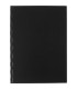 Uzavíratelné desky SPORO - A4, boční plastové kapsy, černé