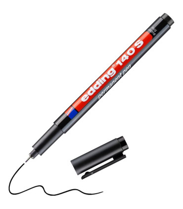 Popisovač na fólie Edding 140 S - černý, 0,3 mm