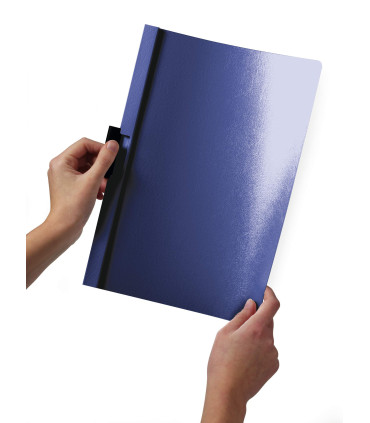 Zakládací desky s klipem Durable Duraclip - A4, kapacita 30 listů, tmavě modré