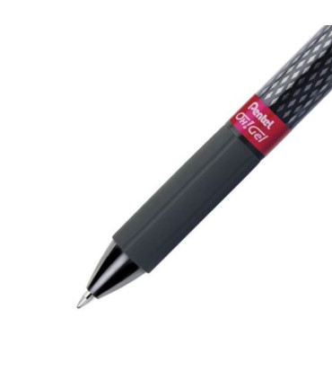 Gelový roller Pentel Oh! Gel - červená , 0,7 mm