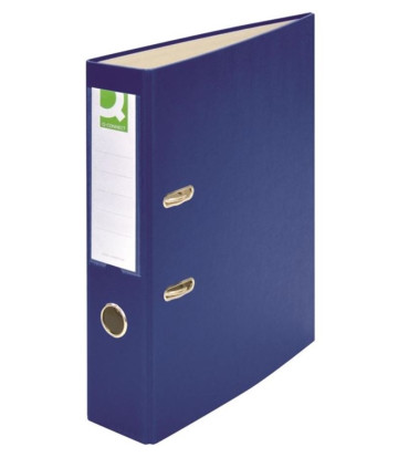 Pákový pořadač Q-Connect Hero - A4, šíře hřbetu 7,5 cm, tmavě modrý