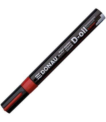 Lakový popisovač Donau - hrot 2,8 mm, červený