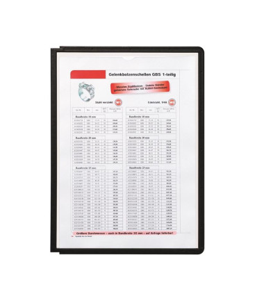 Kapsa Sherpa Durable A4, černá